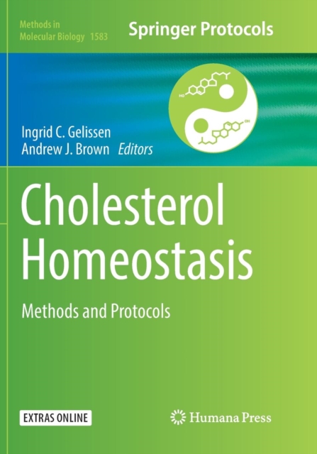 Cholesterol Homeostasis : Methods and Protocols, Paperback / softback Book