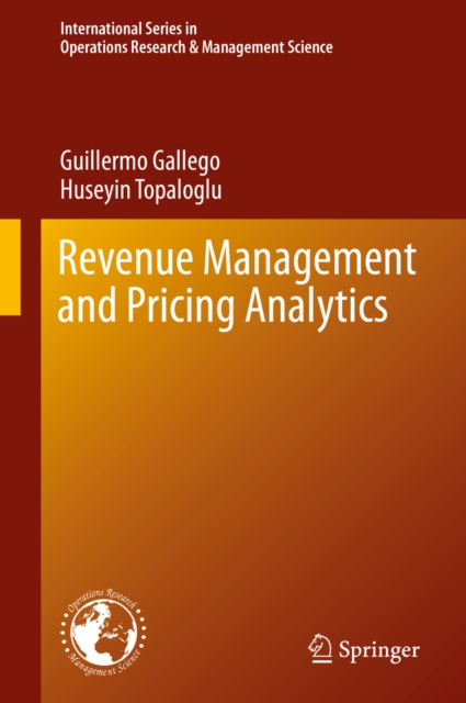 Revenue Management and Pricing Analytics, EPUB eBook