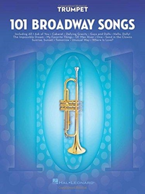 101 Broadway Songs for Trumpet, Book Book