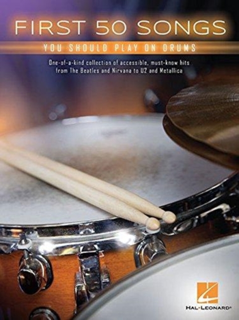First 50 Songs : You Should Play on Drums, Book Book