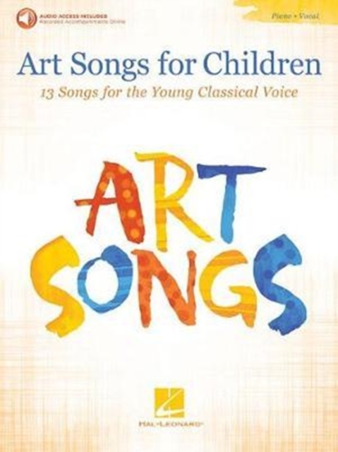 Art Songs for Children, Book Book