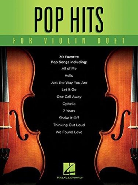 Pop Hits for Violin Duet, Book Book