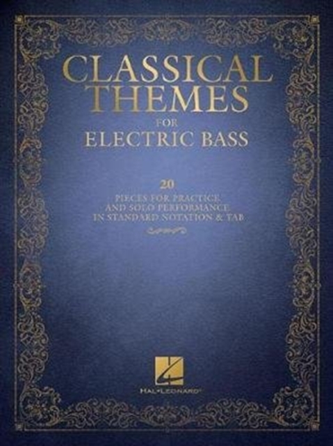 Classical Themes for Electric Bass, Book Book
