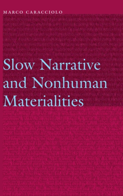 Slow Narrative and Nonhuman Materialities, Hardback Book