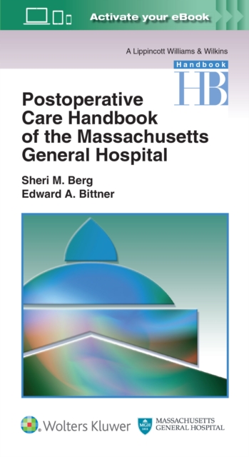 Postoperative Care Handbook of the Massachusetts General Hospital, Paperback / softback Book