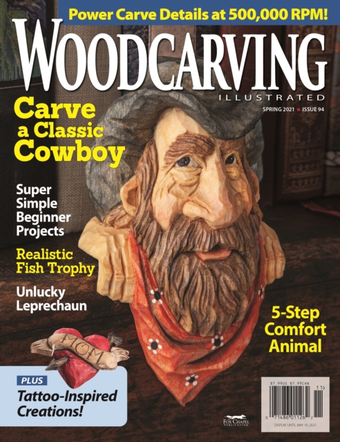 Woodcarving Illustrated Issue 94 Spring 2021, Other book format Book
