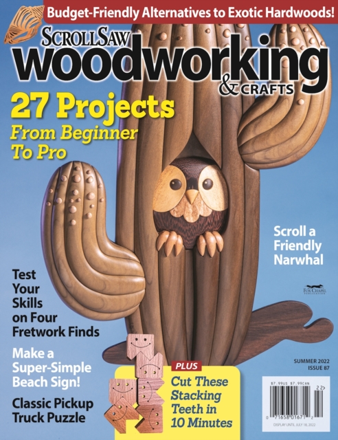 Scroll Saw Woodworking & Crafts Issue 87 Summer 2022, Other book format Book