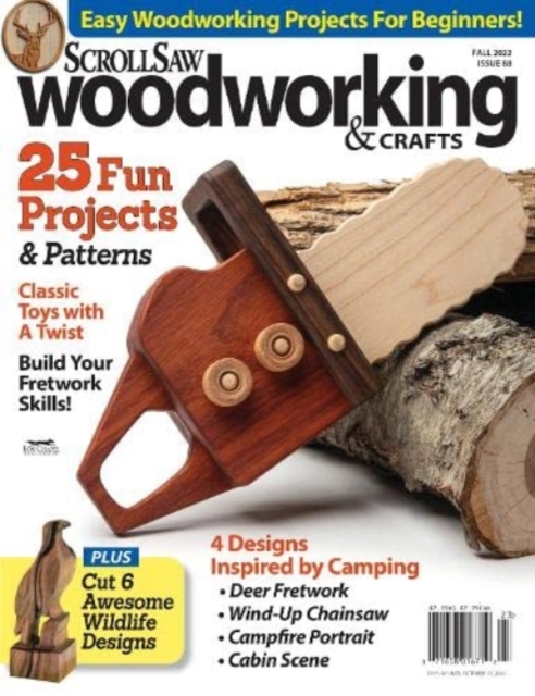 Scroll Saw Woodworking & Crafts Issue 88 Fall 2022, Other book format Book