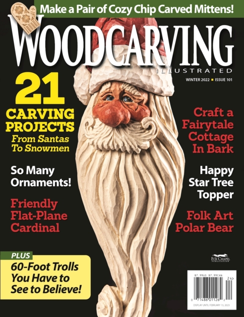 Woodcarving Illustrated Issue 101 Winter 2022, Other book format Book