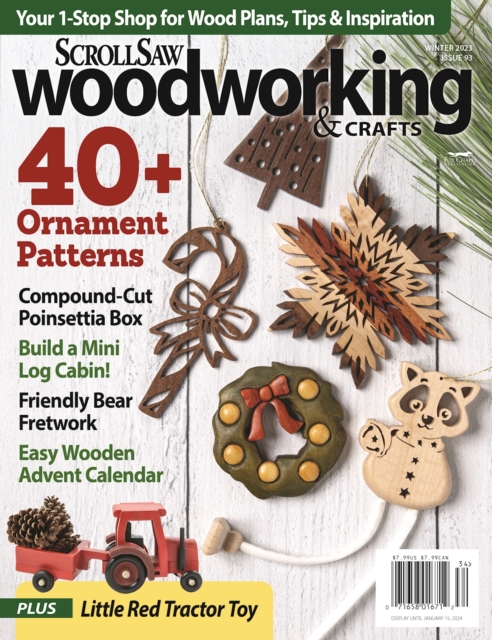 Scroll Saw Woodworking & Crafts Issue 93 Winter 2023, Paperback / softback Book