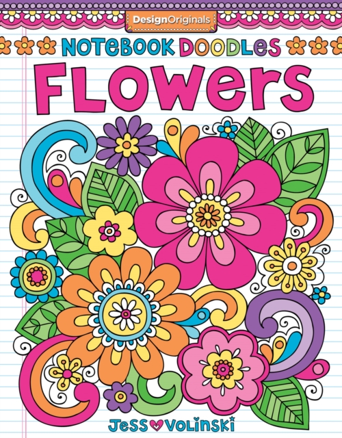 Notebook Doodles Flowers : Coloring & Activity Book, Paperback / softback Book