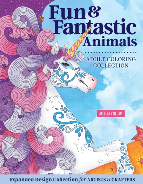 Hello Angel Fun & Fantastic Animals Adult Coloring Collection, Paperback / softback Book