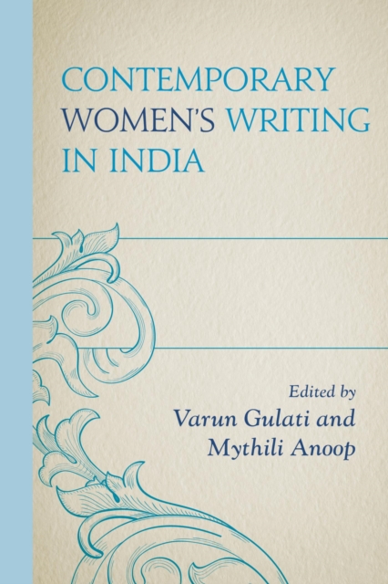 Contemporary Women's Writing in India, EPUB eBook
