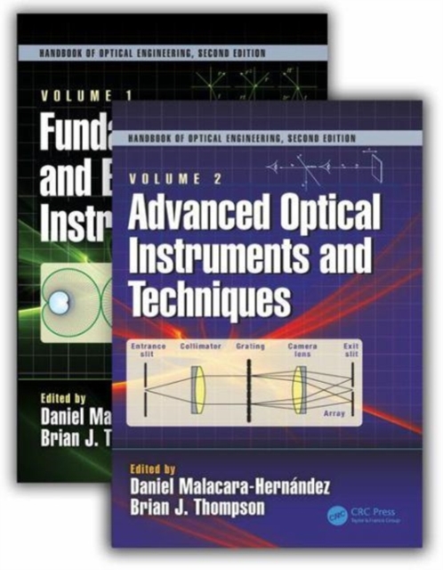 Handbook of Optical Engineering, Second Edition, Two Volume Set, Multiple-component retail product Book