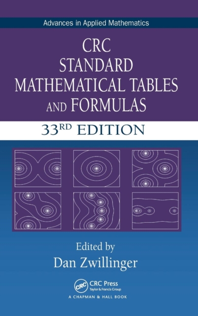 CRC Standard Mathematical Tables and Formulas, Hardback Book