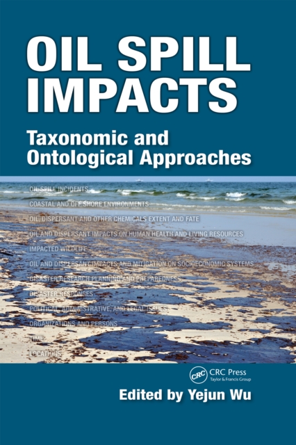 Oil Spill Impacts : Taxonomic and Ontological Approaches, EPUB eBook