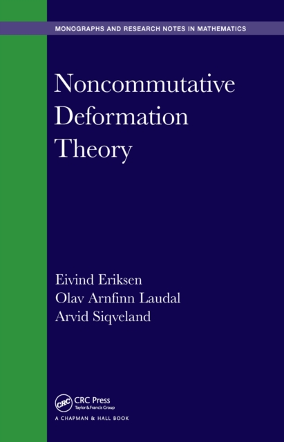 Noncommutative Deformation Theory, PDF eBook
