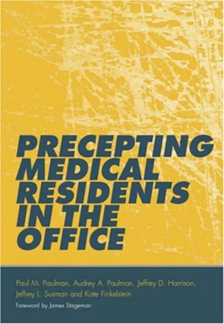 Precepting Medical Residents in the Office, PDF eBook