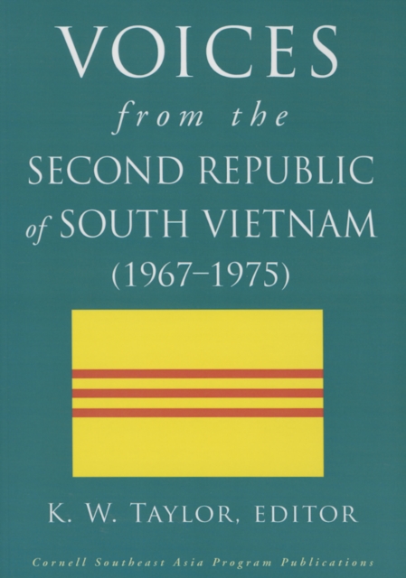 Voices from the Second Republic of South Vietnam (1967-1975), PDF eBook