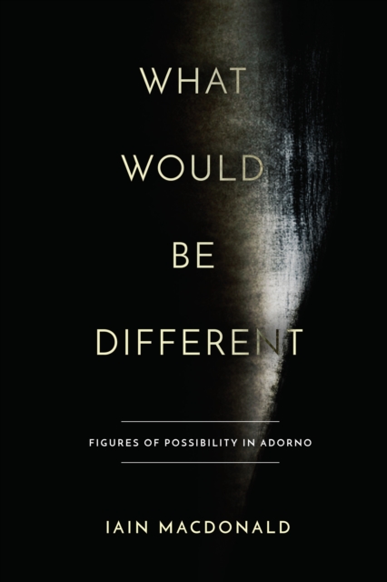What Would Be Different : Figures of Possibility in Adorno, EPUB eBook