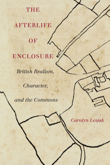 The Afterlife of Enclosure : British Realism, Character, and the Commons, Hardback Book