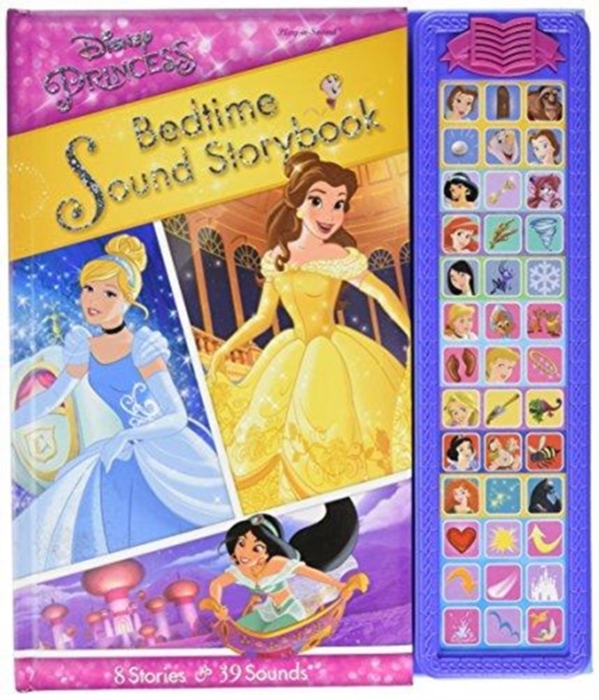 Disney Princess: Bedtime Sound Storybook Treasury, Hardback Book