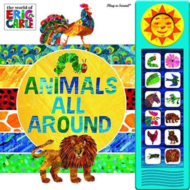 World of Eric Carle: Animals All Around Sound Book, Board book Book