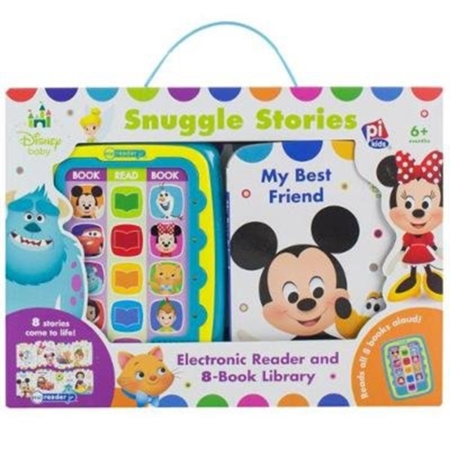Disney Baby: Snuggle Stories Me Reader Jr Electronic Reader and 8-Book Library Sound Book Set, Multiple-component retail product Book