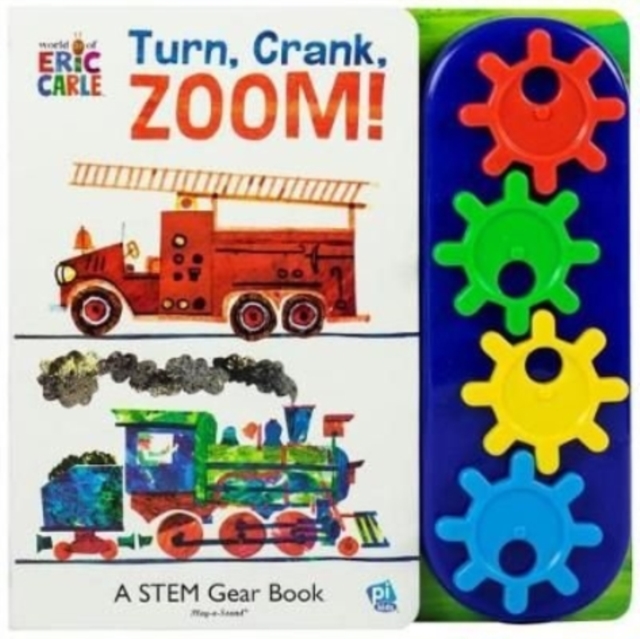 Eric Carle Turn Crank Zoom Go Go Gear Book, Hardback Book