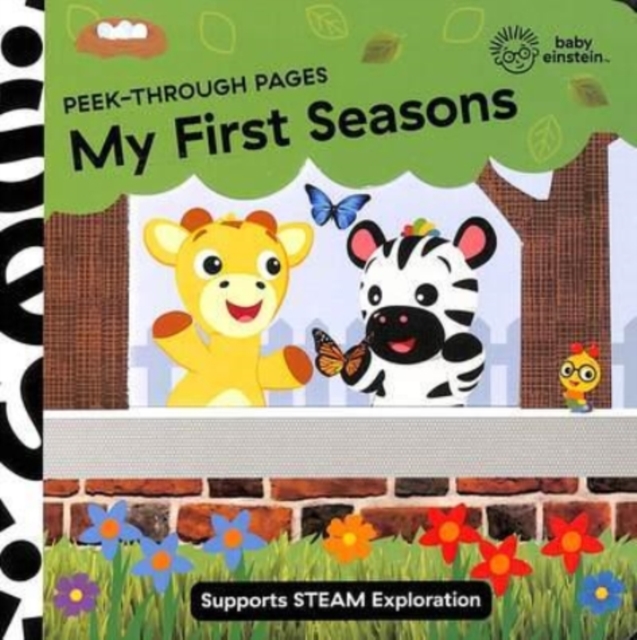 Baby Einstein Peek Through Pages My First Seasons Novelty Board Book, Hardback Book