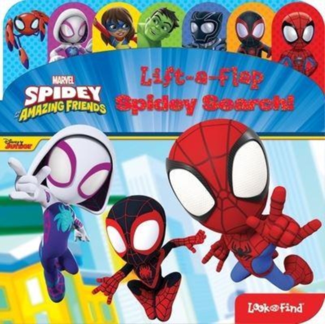 Spidey and his Amazing Friends: Spidey Search! Lift-a-Flap Look and Find, Board book Book