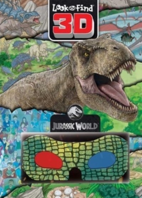 Jurassic World Look And Find 3D, Hardback Book