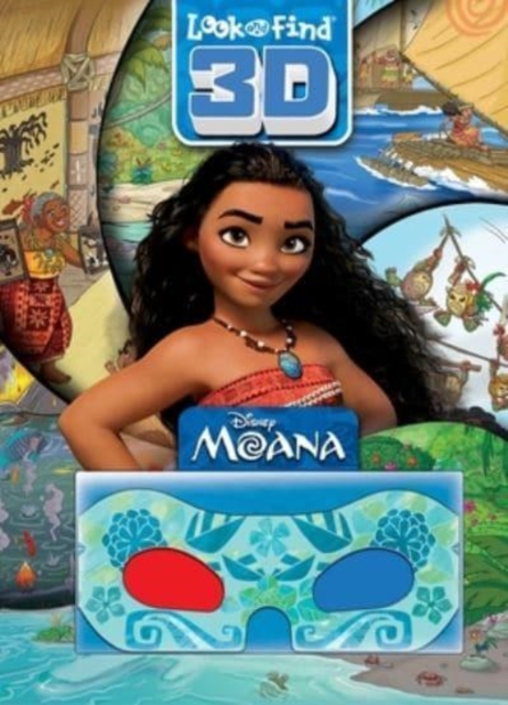 Disney Moana Look And Find 3D, Hardback Book