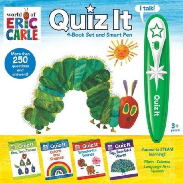 World of Eric Carle: Quiz It 4-Book Set and Smart Pen, Multiple-component retail product Book