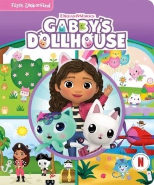 Gabbys Dollhouse Midi First Look & Find, Hardback Book