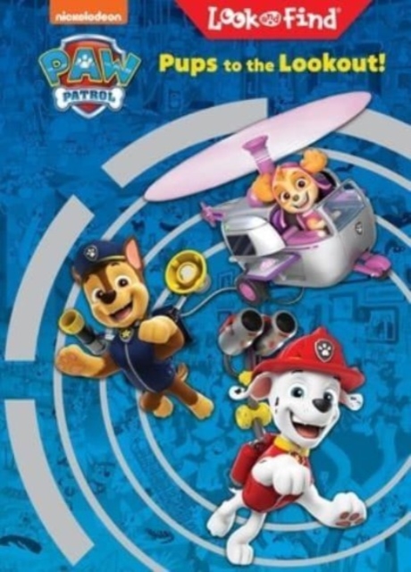 PAW Patrol Pups to the Lookout Look and Find Midi, Hardback Book