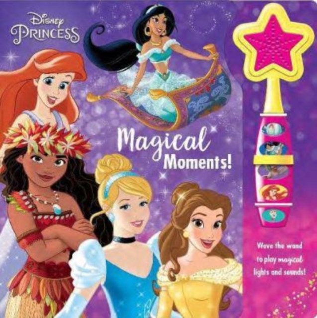 Disney Princess Magical Moments Magic Wand Book, Hardback Book