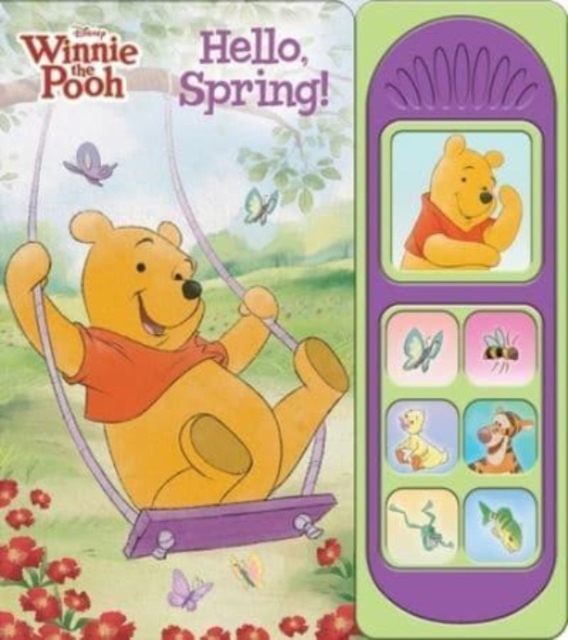 Disney Winnie The Pooh Hello Spring Little Sound Book, Hardback Book