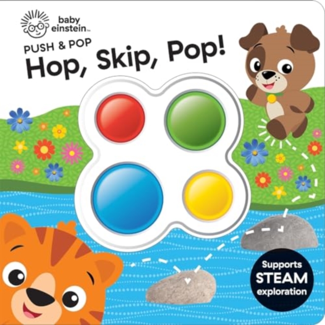 Baby Einstein Skip Hop Pop Push & Pop, Hardback Book