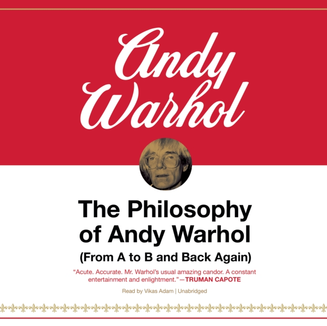 The Philosophy of Andy Warhol, eAudiobook MP3 eaudioBook