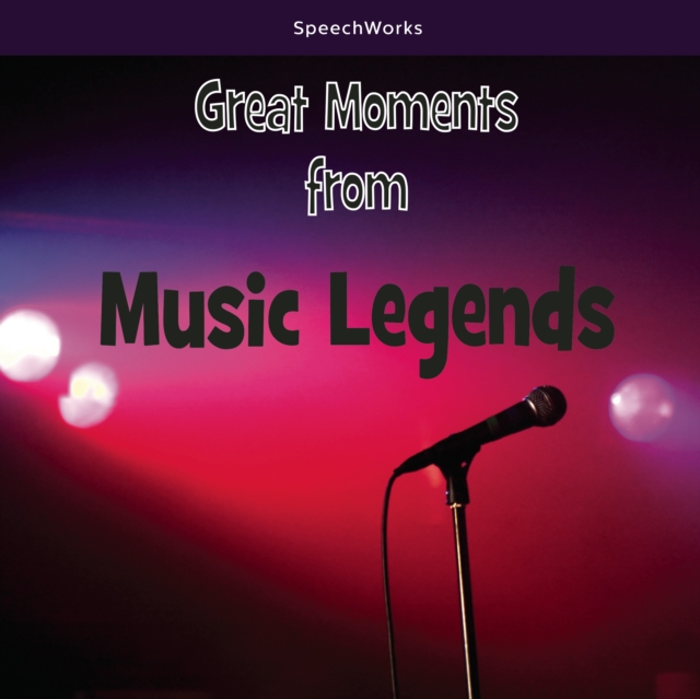 Great Moments from Music Legends, eAudiobook MP3 eaudioBook