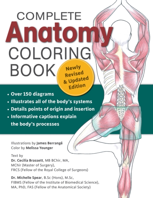 Complete Anatomy Coloring Book, Newly Revised and Updated Edition, Paperback / softback Book