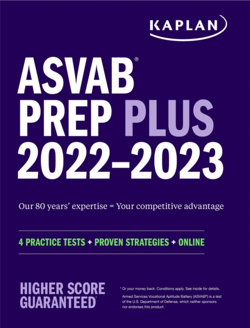 ASVAB Prep Plus 2022-2023 : 6 Practice Tests + Proven Strategies + Online + Video, Paperback / softback Book