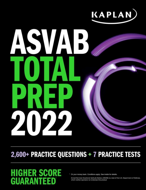 ASVAB Total Prep 2022-2023 : 7 Practice Tests + Proven Strategies + Video + Flashcards, Paperback / softback Book