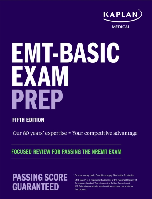 EMT Exam Prep : Focused Prep for the NREMT Cognitive Exam, Paperback / softback Book