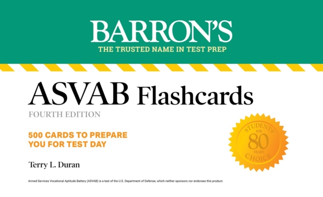 ASVAB Flashcards, Fourth Edition: Up-to-date Practice, EPUB eBook
