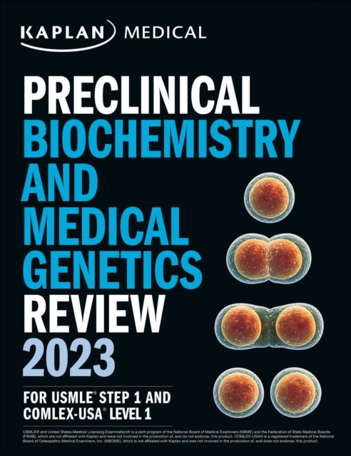 Preclinical Biochemistry and Medical Genetics Review 2023 : For USMLE Step 1 and COMLEX-USA Level 1, EPUB eBook