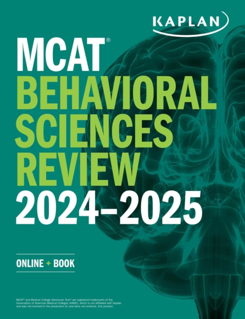 MCAT Behavioral Sciences Review 2024-2025 : Online + Book, EPUB eBook