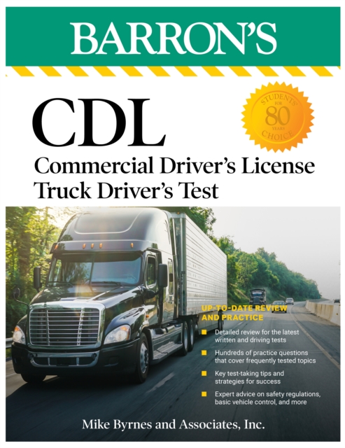 CDL: Commercial Driver's License Truck Driver's Test, Fifth Edition: Comprehensive Subject Review + Practice, EPUB eBook