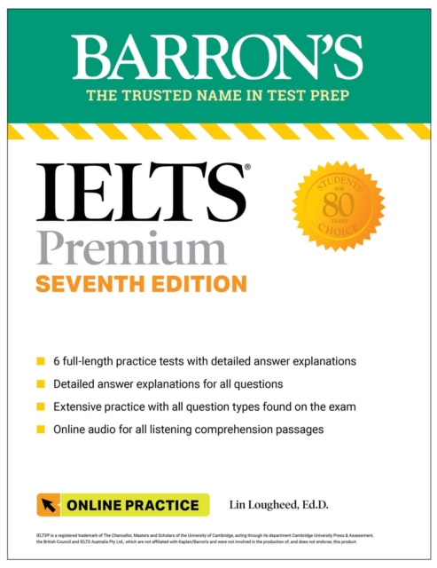 IELTS Premium: 6 Practice Tests + Comprehensive Review + Online Audio, Seventh Edition, EPUB eBook